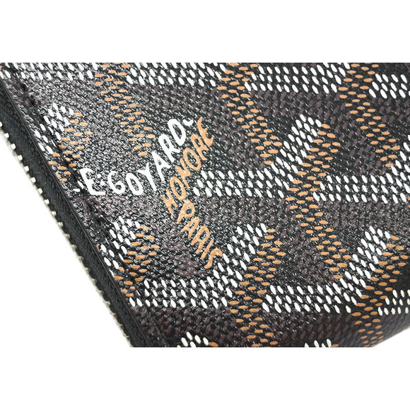 Goyard Portefeuille Matignon GM Long Wallet Black - Picture 6 of 11
